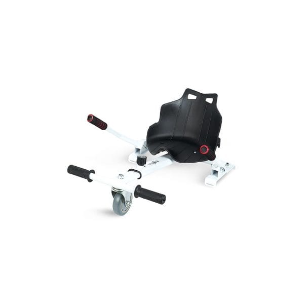 Asiento Kart - Hoverkart Para Hoverboard De Color Blanco/Negro Con Barra Ajustable Asiento Kart - Hoverkart Para Hoverboard De Color Blanco/Negro Con Barra Ajustable