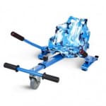 Asiento Kart - Hoverkart para Hoverboard. Multicolor Azul con diseño Militar