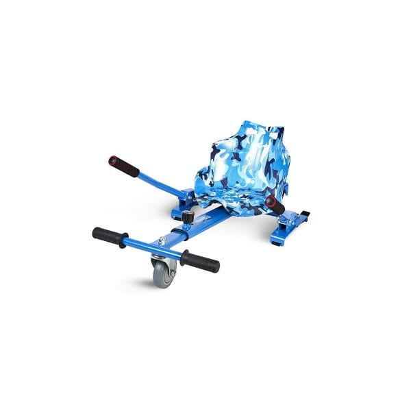 Asiento Kart - Hoverkart para Hoverboard. Multicolor Azul con diseño Militar Asiento Kart - Hoverkart para Hoverboard. Multicolor Azul con diseño Militar