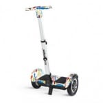 Ninebot - Robot autoequilibrio inteligente con Bluetooth y App Móvil, multicolor blanco graffity