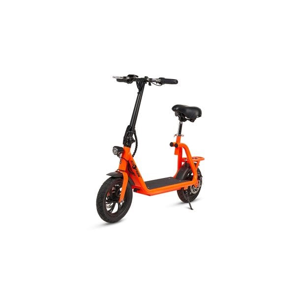 Patinete-Scooter eléctrico con sillín, motor 350W, color Naranja Patinete-Scooter eléctrico con sillín, motor 350W, color Naranja