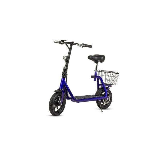 Patinete-Scooter Eléctrico tipo moto, motor 350W, color Azul Patinete-Scooter Eléctrico tipo moto, motor 350W, color Azul