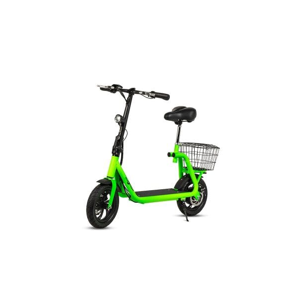 Patinete-Scooter Eléctrico tipo moto, motor 350W, color Verde Patinete-Scooter Eléctrico tipo moto, motor 350W, color Verde