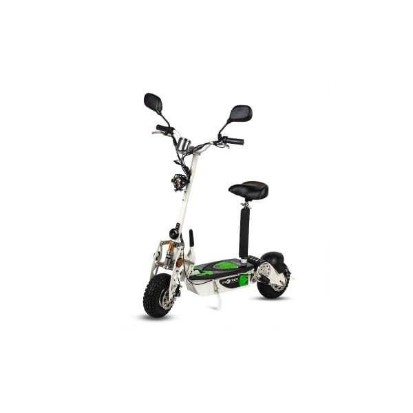 Patinete/Scooter Eléctrico tipo moto, plegable, motor 800W, color Blanco Patinete/Scooter Eléctrico tipo moto, plegable, motor 800W, color Blanco