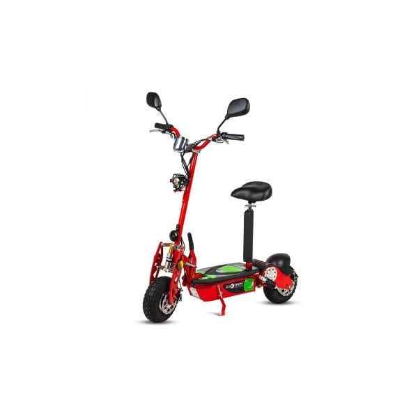 Patinete/Scooter Eléctrico tipo moto, plegable, motor 800W, color Rojo Patinete/Scooter Eléctrico tipo moto, plegable, motor 800W, color Rojo
