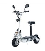 Rocket - Patinete-scooter eléctrico plegable con motor de 800W, color blanco Rocket - Patinete-scooter eléctrico plegable con motor de 800W, color blanco