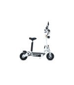Rocket - Patinete-scooter eléctrico plegable con motor de 800W, color blanco Rocket - Patinete-scooter eléctrico plegable con motor de 800W, color blanco