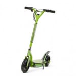 Scooter, Patinete eléctrico urbano muy práctico y ligero, verde