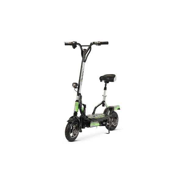 Scooter, Patinete eléctrico urbano rápido y efectivo con diseño moderno, verde Scooter, Patinete eléctrico urbano rápido y efectivo con diseño moderno, verde