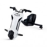 Triciclo eléctrico - Drift con Bluetooth, Altavoz y luz de LED. Color Blanco
