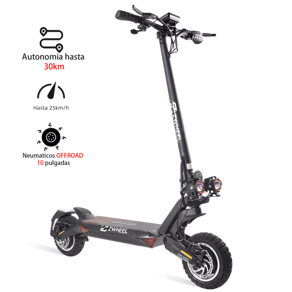 Patinete Eléctrico Urban Zwheel ZCougar T8 Todoterreno Patinete Eléctrico Urban Zwheel ZCougar T8 Todoterreno
